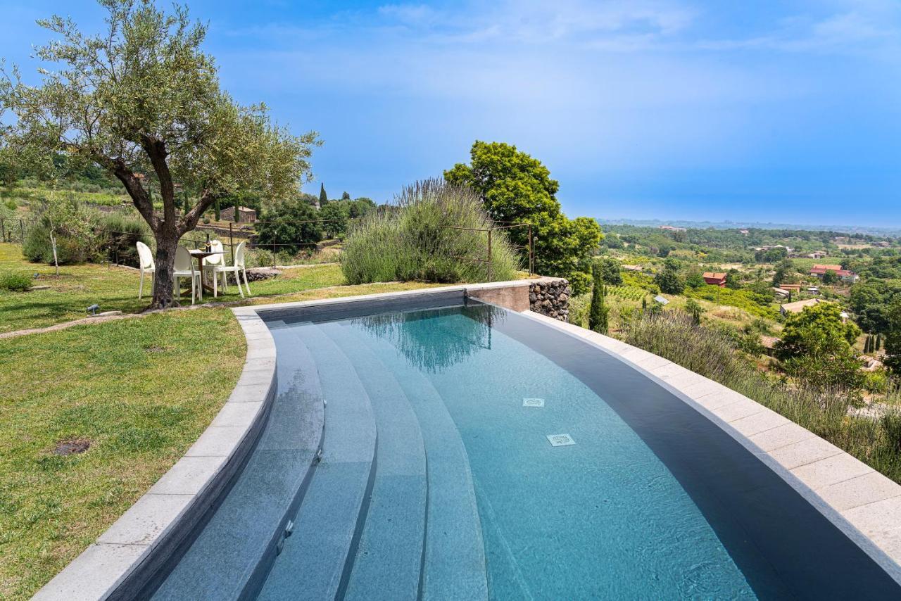 Monaci Delle Terre Nere Hotel ซัฟเฟรานา เอตเนอา ภายนอก รูปภาพ