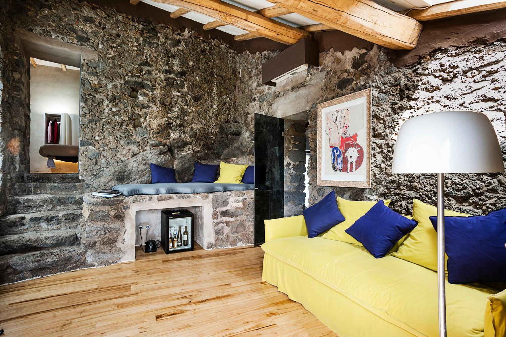 Monaci Delle Terre Nere Hotel ซัฟเฟรานา เอตเนอา ห้อง รูปภาพ